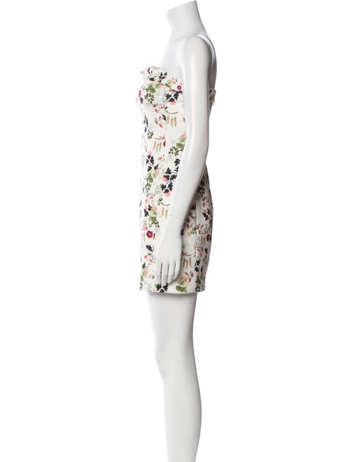 Alice + Olivia Floral Print Mini Dress