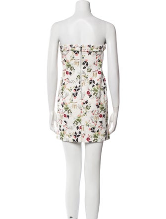 Alice + Olivia Floral Print Mini Dress