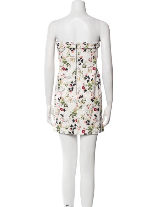 Alice + Olivia Floral Print Mini Dress