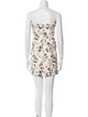 Alice + Olivia Floral Print Mini Dress