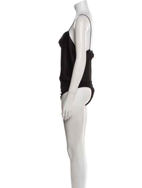 Alice + Olivia Cowl Neck Sleeveless Bodysuit