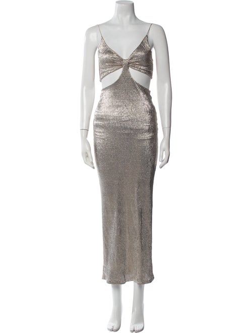 Alice + Olivia Printed Long Dress