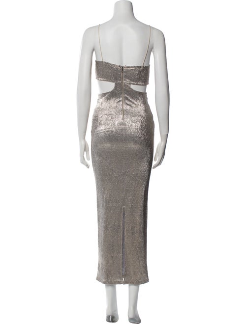 Alice + Olivia Printed Long Dress