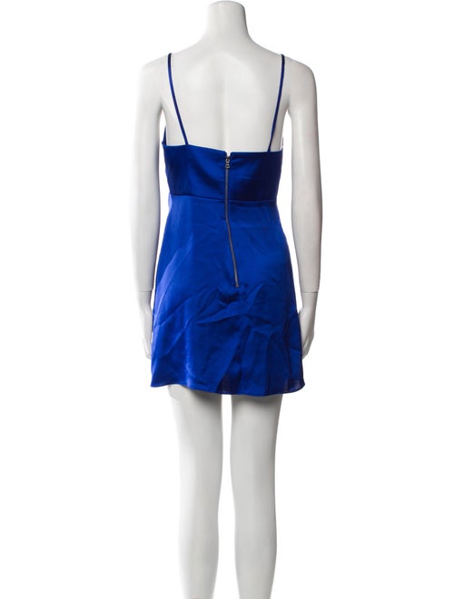 Alice + Olivia V-Neck Mini Dress