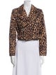 Alice + Olivia Animal Print Blazer