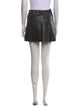 Alice + Olivia Pleated Accents Mini Skirt