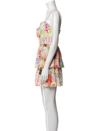 Alice + Olivia Printed Mini Dress