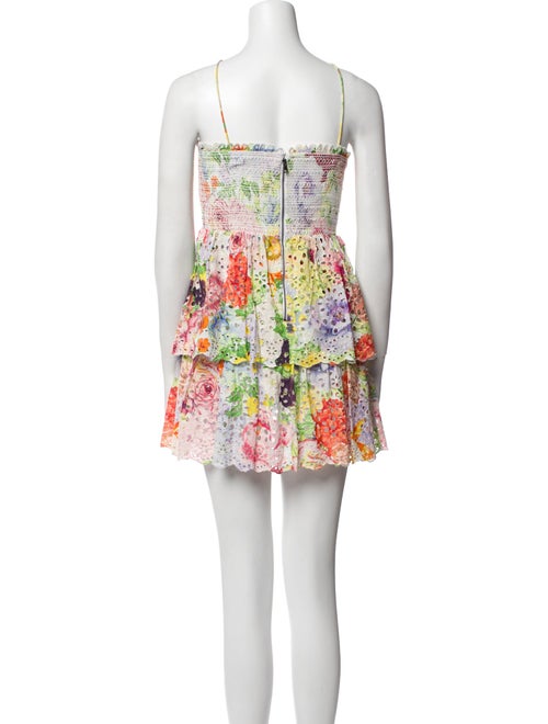 Alice + Olivia Printed Mini Dress