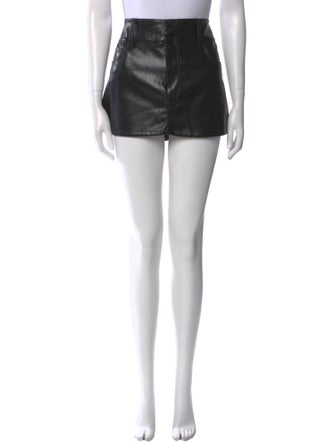 Alice + Olivia Pleated Accents Mini Skirt