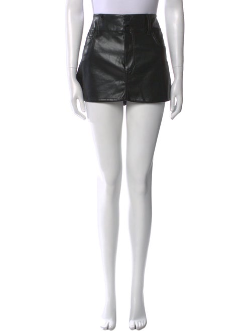 Alice + Olivia Pleated Accents Mini Skirt