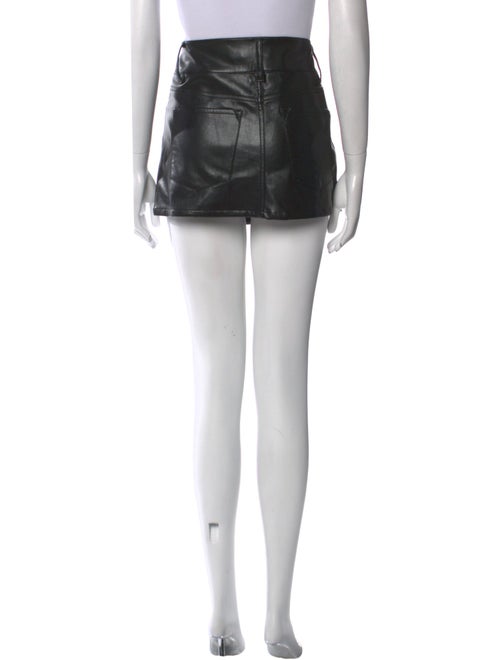 Alice + Olivia Pleated Accents Mini Skirt