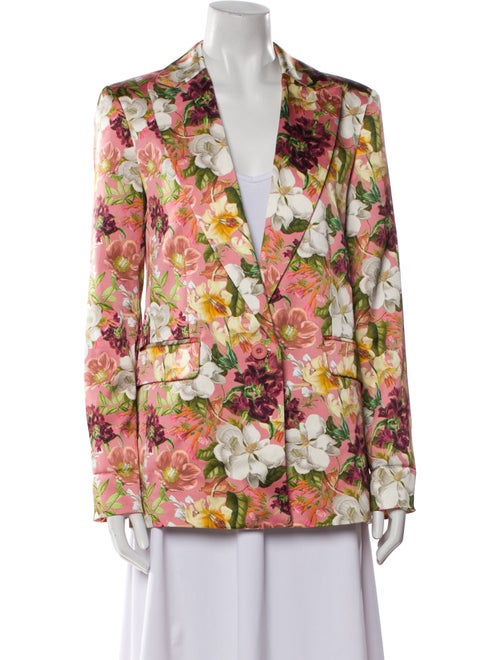 Alice + Olivia Floral Print Blazer