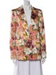 Alice + Olivia Floral Print Blazer