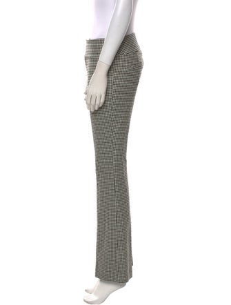 Alice + Olivia Houndstooth Print Wide Leg Pants
