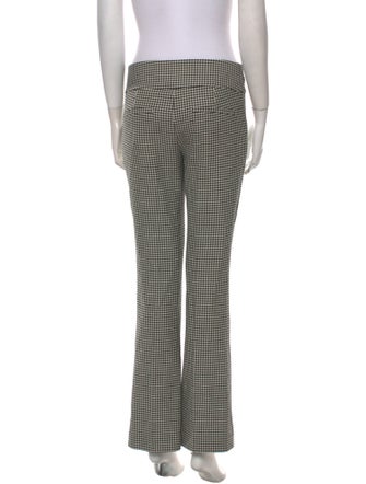 Alice + Olivia Houndstooth Print Wide Leg Pants