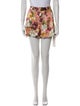 Alice + Olivia Floral Print Mini Shorts