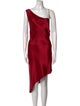 Alice + Olivia One-Shoulder Midi Length Dress