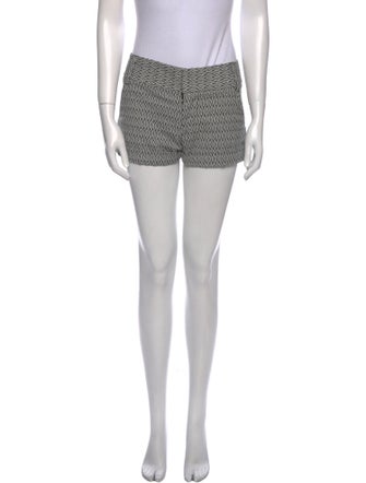 Alice + Olivia Printed Mini Shorts