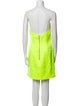 Alice + Olivia Scoop Neck Mini Dress