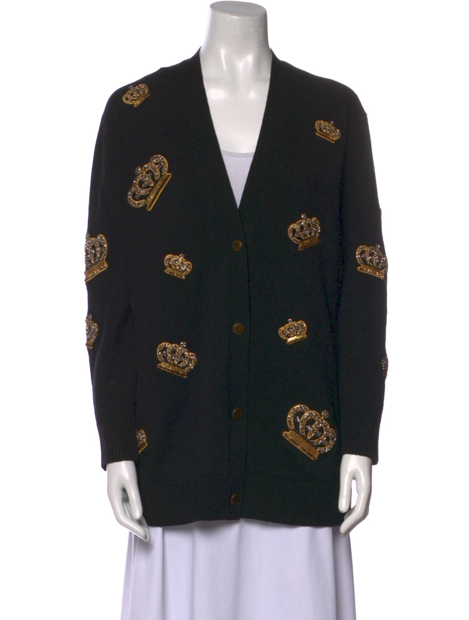 Alice + Olivia Wool Printed Sweater