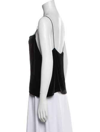Alice + Olivia Square Neckline Sleeveless Top