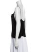 Alice + Olivia Square Neckline Sleeveless Top