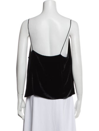 Alice + Olivia Square Neckline Sleeveless Top