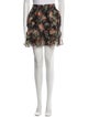 Alice + Olivia Silk Mini Skirt