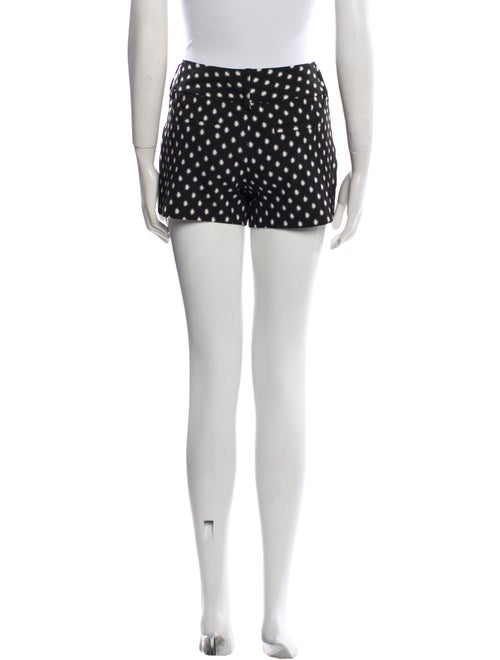 Alice + Olivia Polka Dot Print Mini Shorts