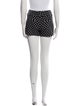 Alice + Olivia Polka Dot Print Mini Shorts