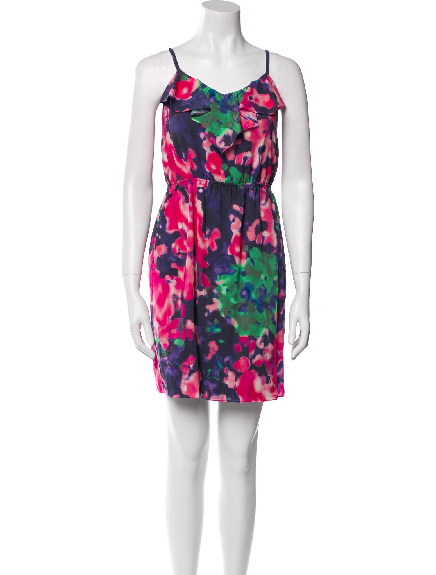 Alice + Olivia Silk Mini Dress