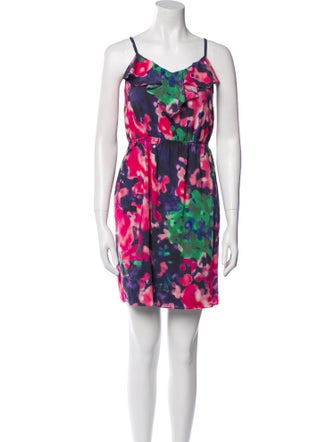 Alice + Olivia Silk Mini Dress