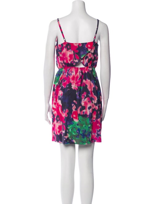 Alice + Olivia Silk Mini Dress