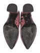 Alice + Olivia Leather Printed Boots