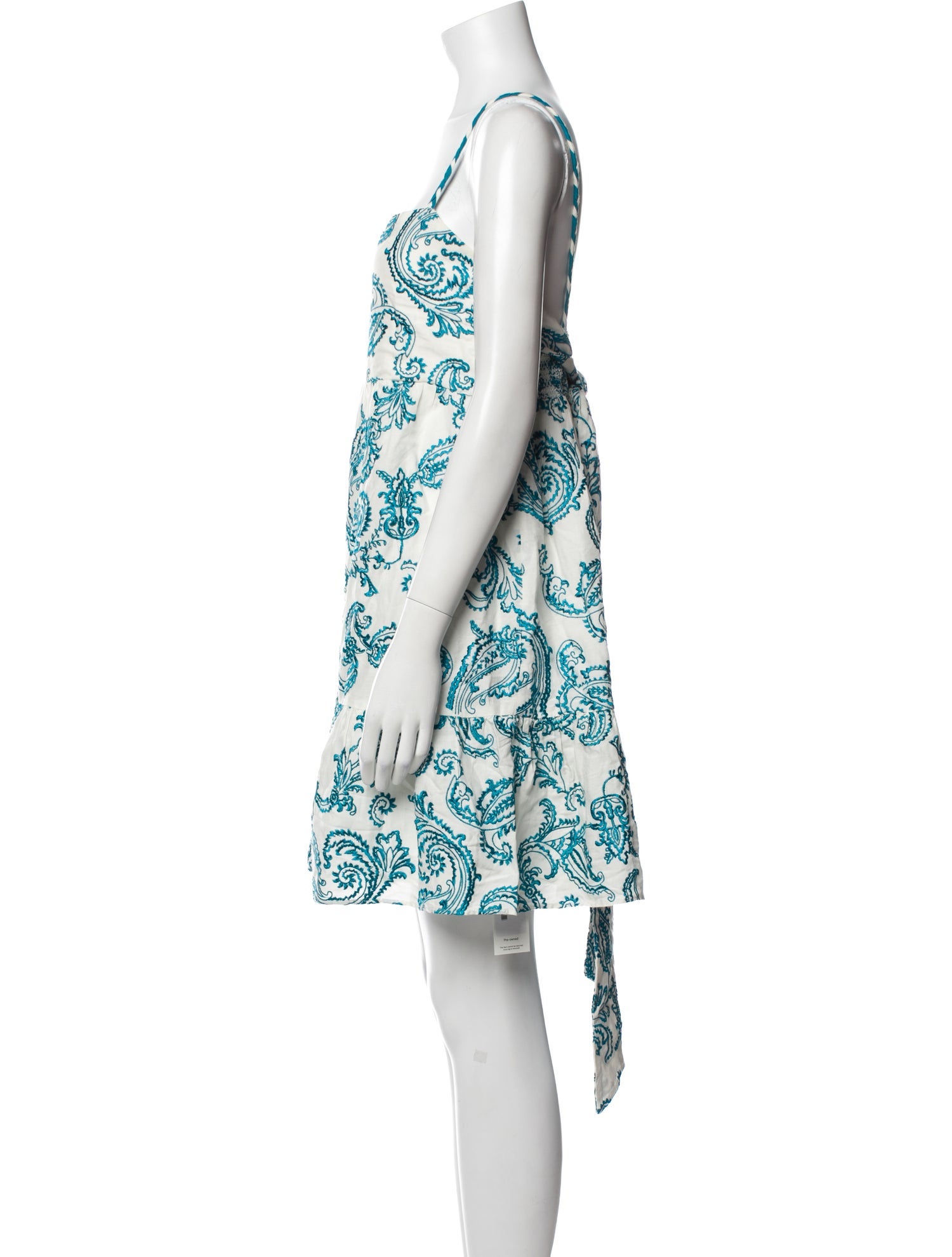 Alice + Olivia Paisley Print Mini Dress