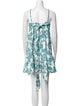 Alice + Olivia Paisley Print Mini Dress