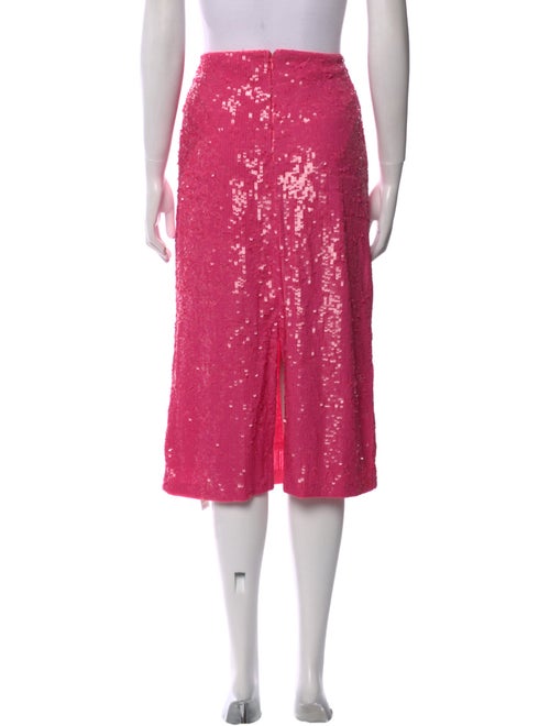 Alice + Olivia Sequin Embellishments Knee-Length Skirt