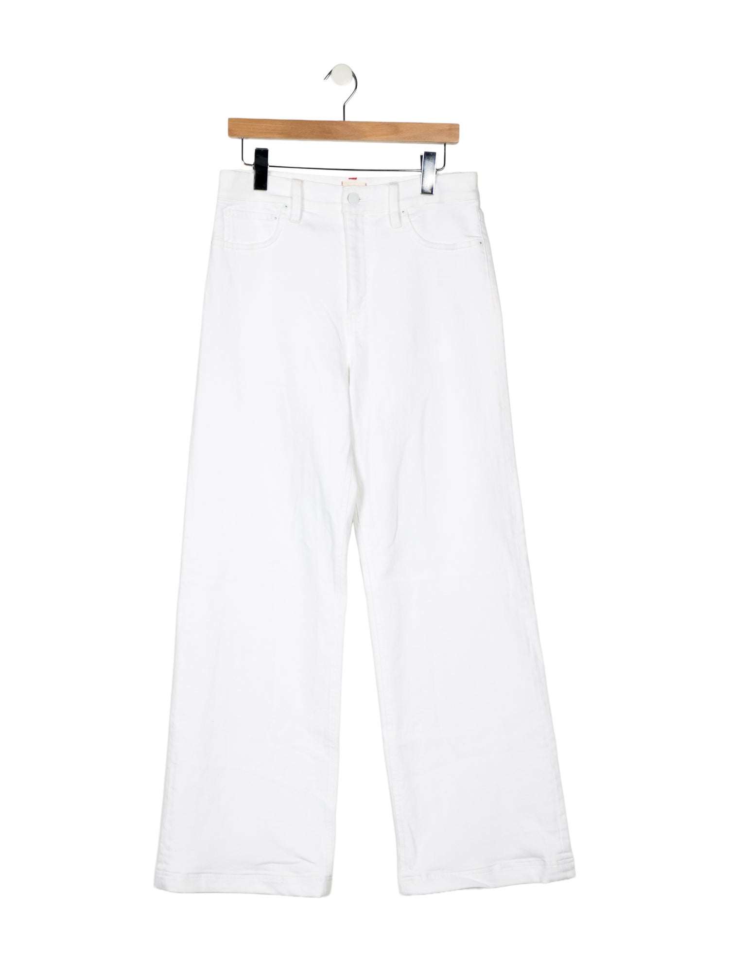 Alice + Olivia High-Rise Wide Leg Jeans