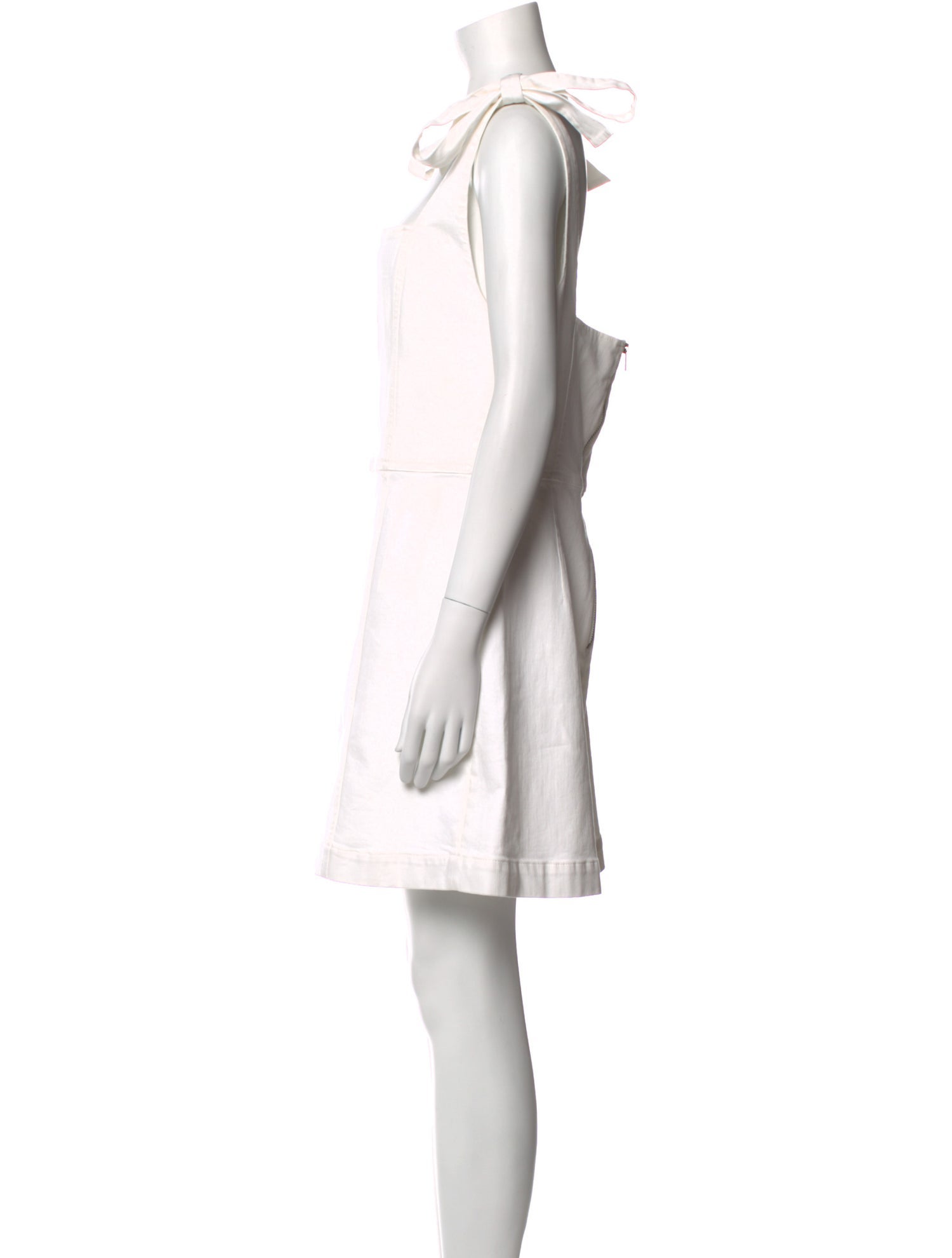 Alice + Olivia Square Neckline Mini Dress