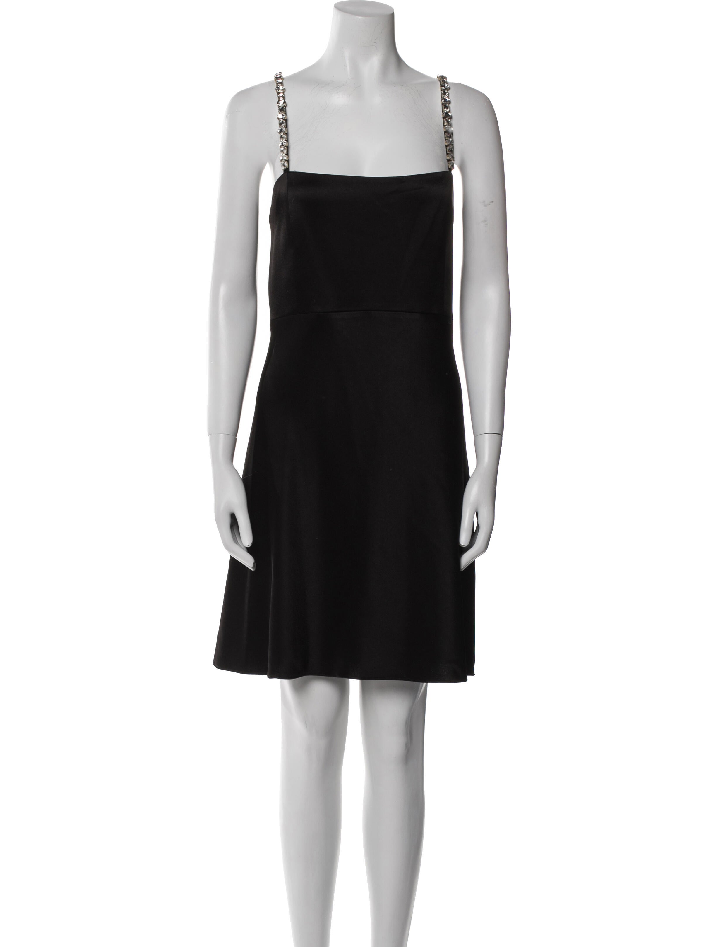 Alice + Olivia Square Neckline Mini Dress