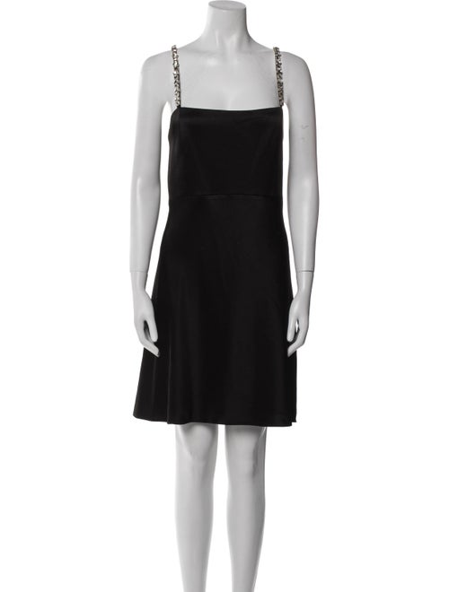 Alice + Olivia Square Neckline Mini Dress