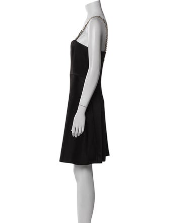 Alice + Olivia Square Neckline Mini Dress