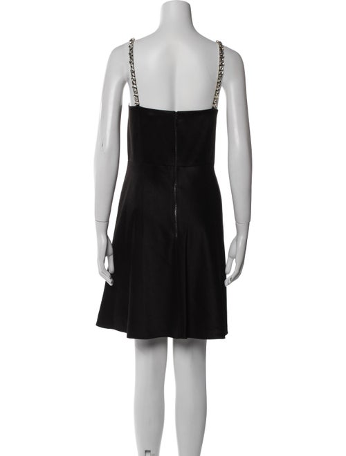 Alice + Olivia Square Neckline Mini Dress