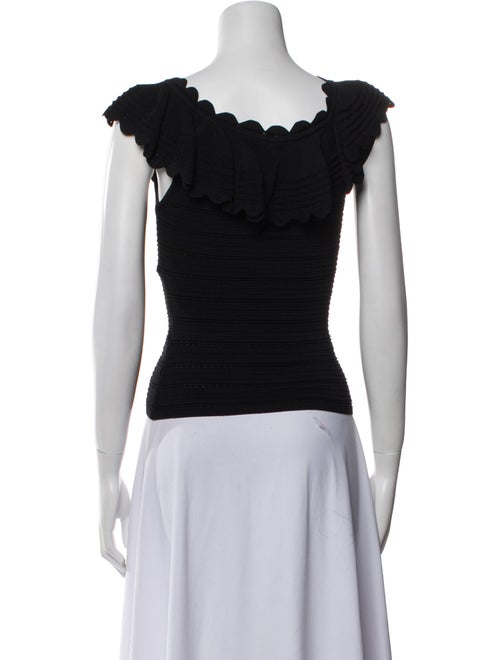 Alice + Olivia Bateau Neckline Short Sleeve Top