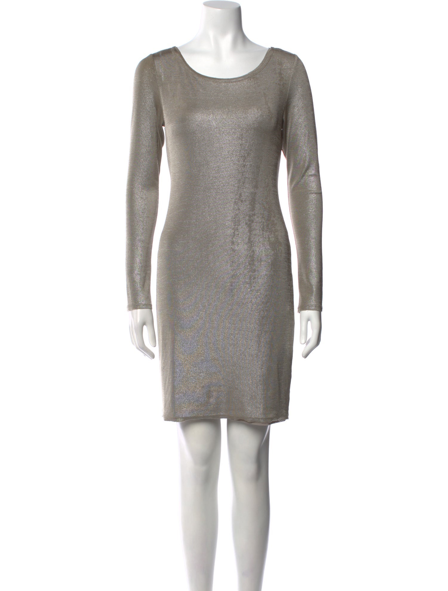 Alice + Olivia Scoop Neck Mini Dress