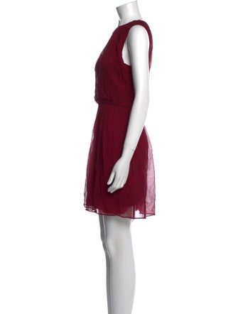 Alice + Olivia Silk Mini Dress