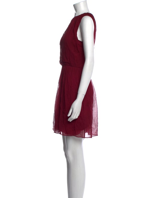 Alice + Olivia Silk Mini Dress