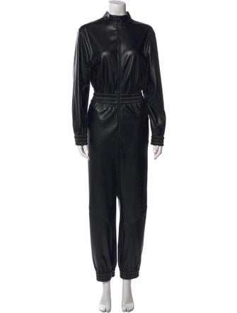Alice + Olivia Mock Neck Jumpsuit