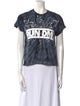Alice + Olivia Printed Crew Neck T-Shirt
