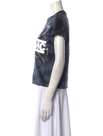 Alice + Olivia Printed Crew Neck T-Shirt